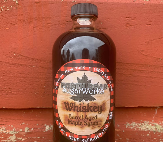 Whiskey Barrel-Aged Maple Syrup